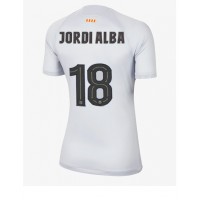 Fotbalové Dres Barcelona Jordi Alba #18 Dámské Alternativní 2022-23 Krátký Rukáv